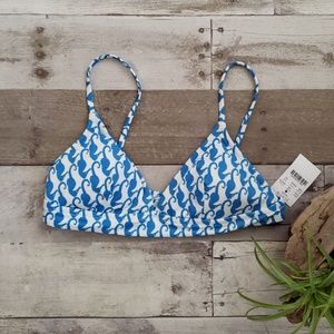 NWT J.Crew Factory French Bikini Top, XS